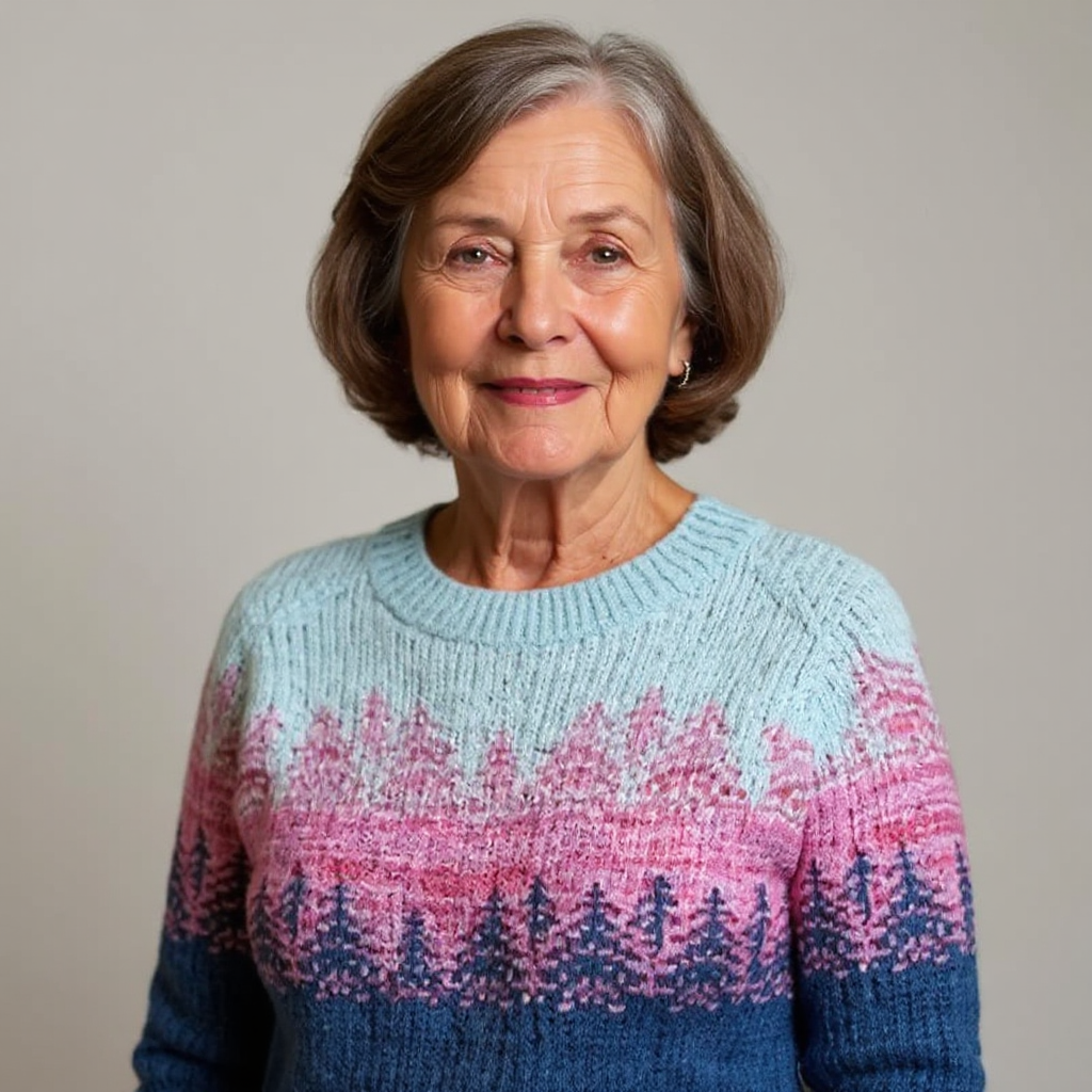 Cynthia | Pull en tricot vintage