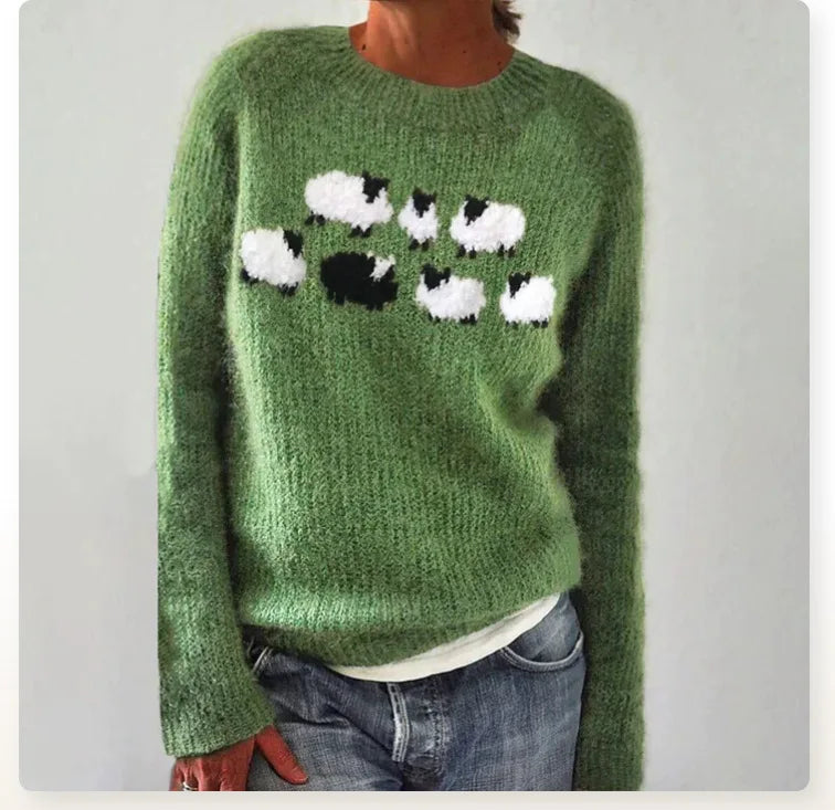Jennifer | Pull en tricot vintage