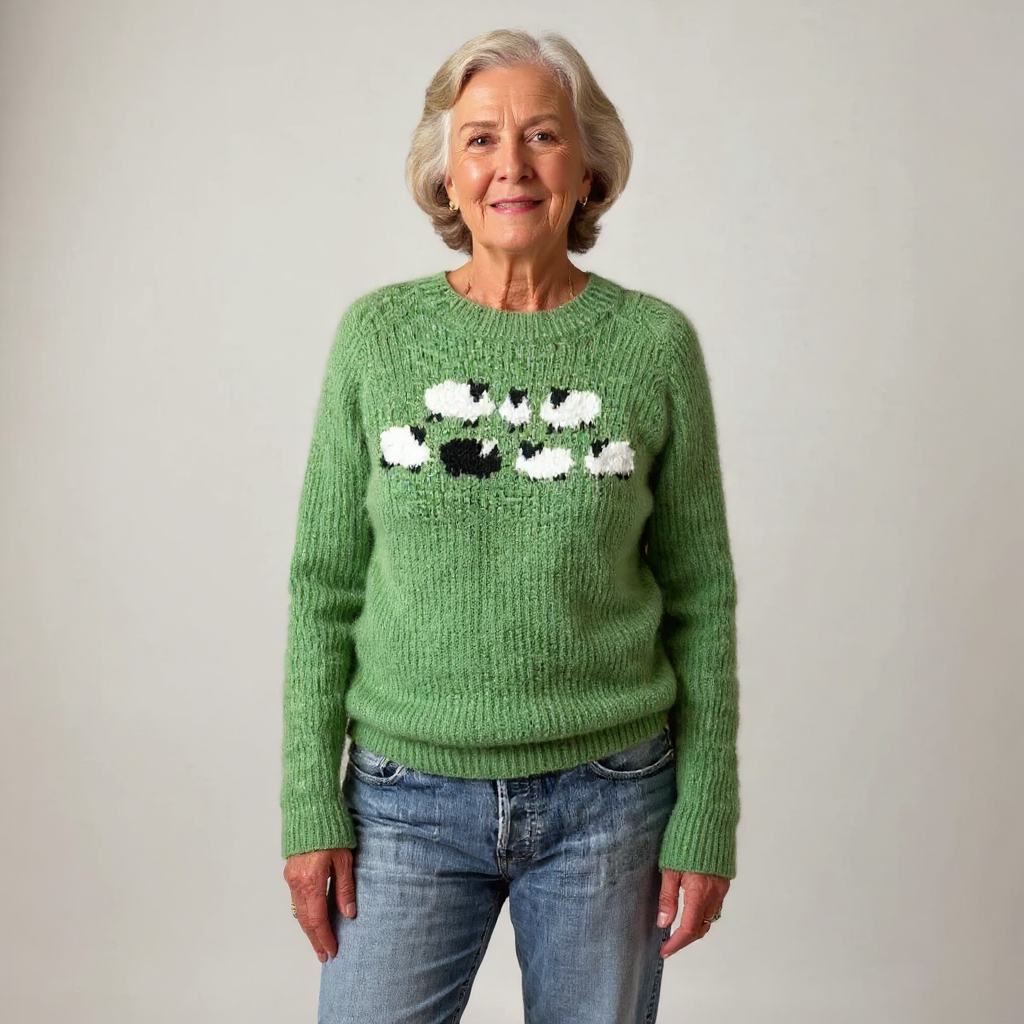 Jennifer | Pull en tricot vintage