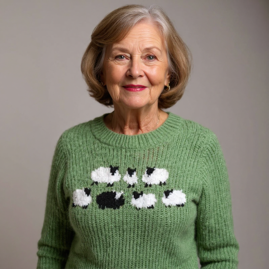 Jennifer | Pull en tricot vintage
