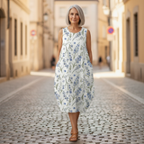 Armelle - robe fluide et confortable pour femme, tenue confortable au quotidien