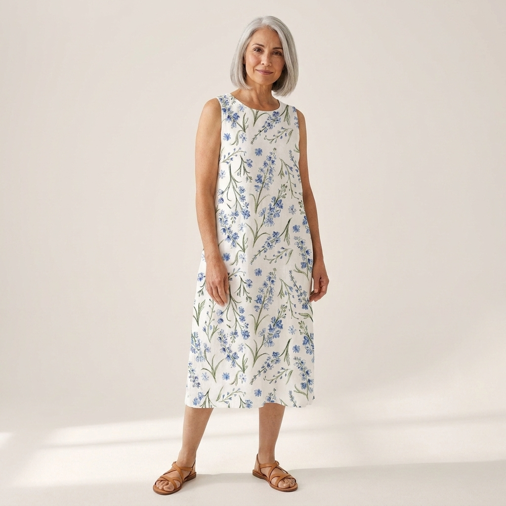 Armelle - robe fluide et confortable pour femme, coupe ample et décontractée