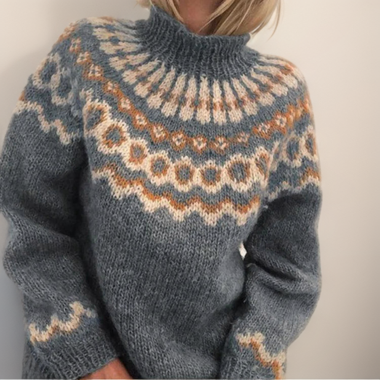 Carla | Pull en tricot vintage