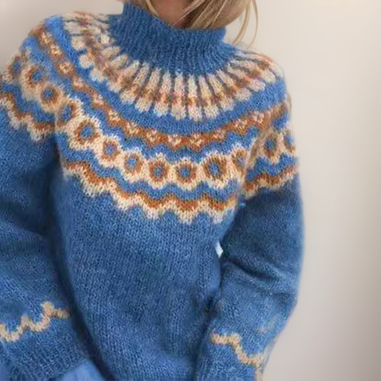 Carla | Pull en tricot vintage