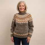 Carla | Pull en tricot vintage