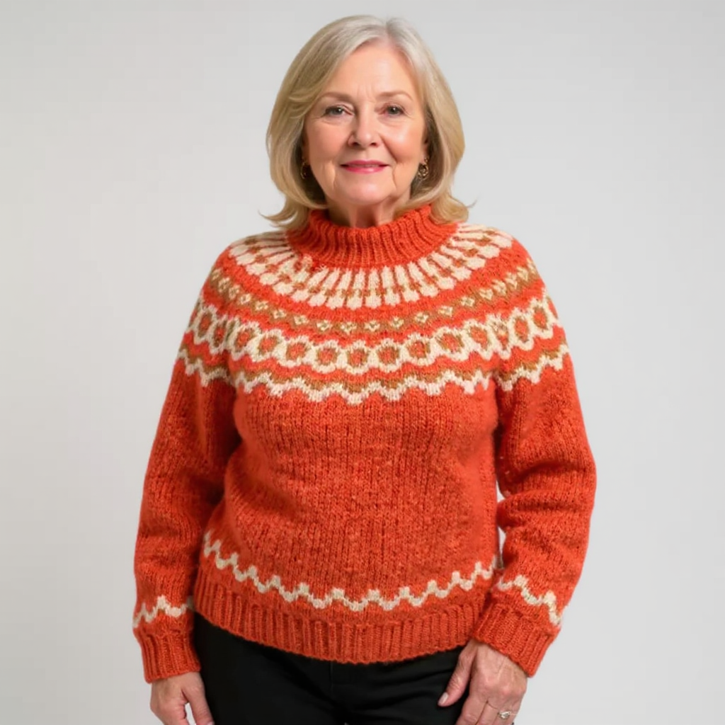 Carla | Pull en tricot vintage