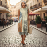 Aude - robe fluide et confortable pour femme, tenue confortable au quotidien