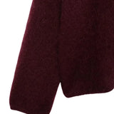 Milas Pull d’Hiver Doux Femme – Coupe Décontractée avec Col Rond & Chaleur Légère