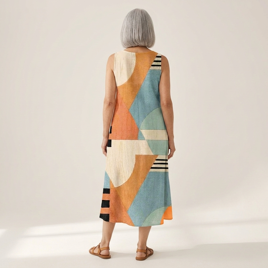 Iris - robe fluide et confortable pour femme, silhouette légère et aérée
