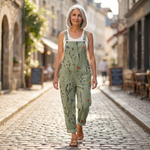 Amélie - salopette imprimée pour femme, du S au 5XL