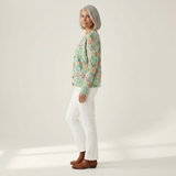 Marisol | Cardigan vintage pour femme - vue de profil