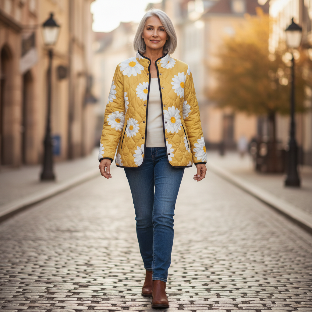 Viviane – Veste matelassée - en extérieur