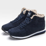 Niel Bottes d’Hiver pour Homme – Design Suédine Chaud et Isolé avec Semelle en Caoutchouc à Adhérence Durable