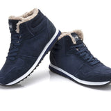 Niel Bottes d’Hiver pour Homme – Design Suédine Chaud et Isolé avec Semelle en Caoutchouc à Adhérence Durable