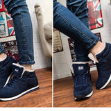 Niel Bottes d’Hiver pour Homme – Design Suédine Chaud et Isolé avec Semelle en Caoutchouc à Adhérence Durable