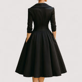 Lorenza™ | Robe Midi en Satin