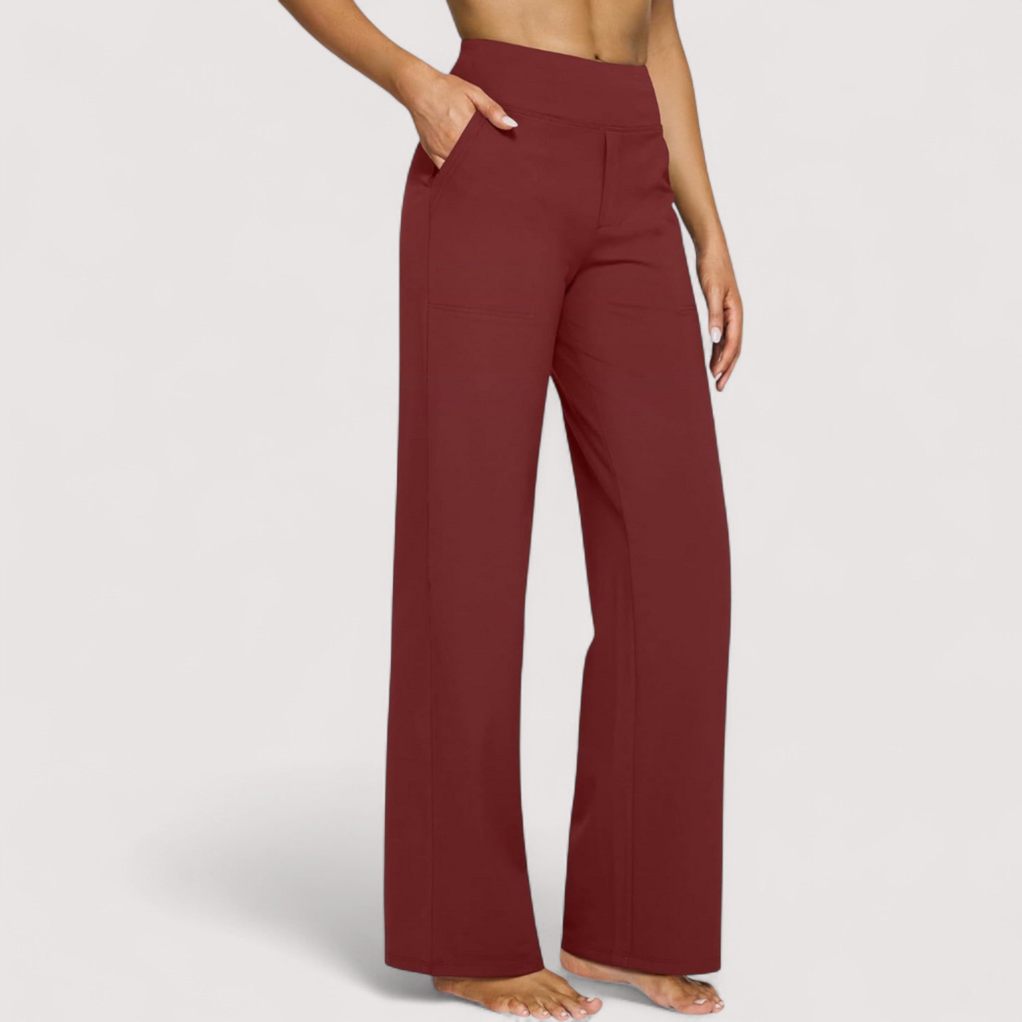 Elodie | Pantalon élégant en jersey doux