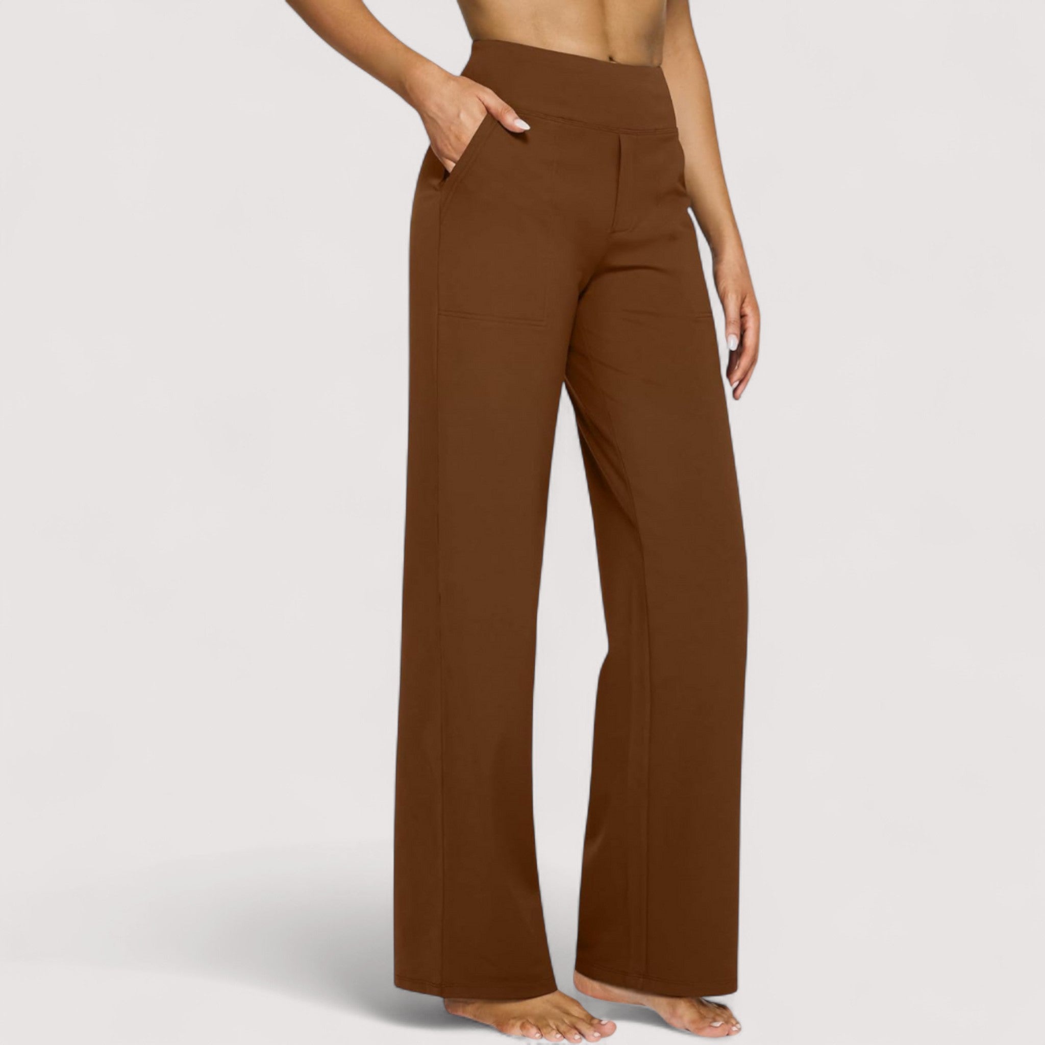 Elodie | Pantalon élégant en jersey doux