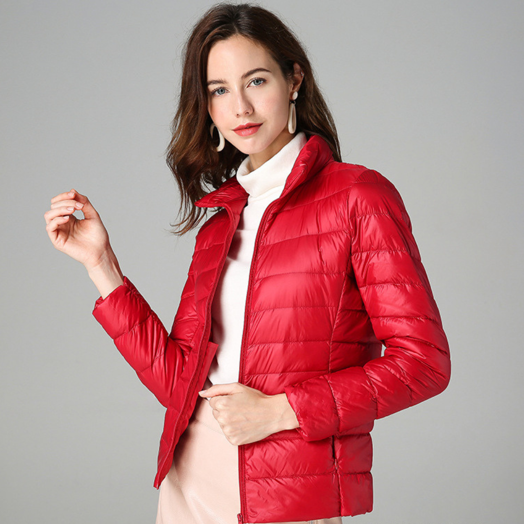 Aurora Veste Femme – Veste Imperméable Ultra-Légère & Polyvalente pour Mi-Saison