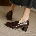 Dorothy : mocassins à talons, vue détaillée