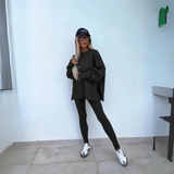 Celeste™ | Ensemble Casual Sweatshirt et Pantalon Manches Longues