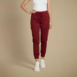 Kate Pantalon Cargo Jogging Femme – Jogger Streetwear à Taille Élastique et Poches