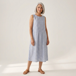 Brigitte - robe fluide et confortable pour femme, coupe ample et décontractée
