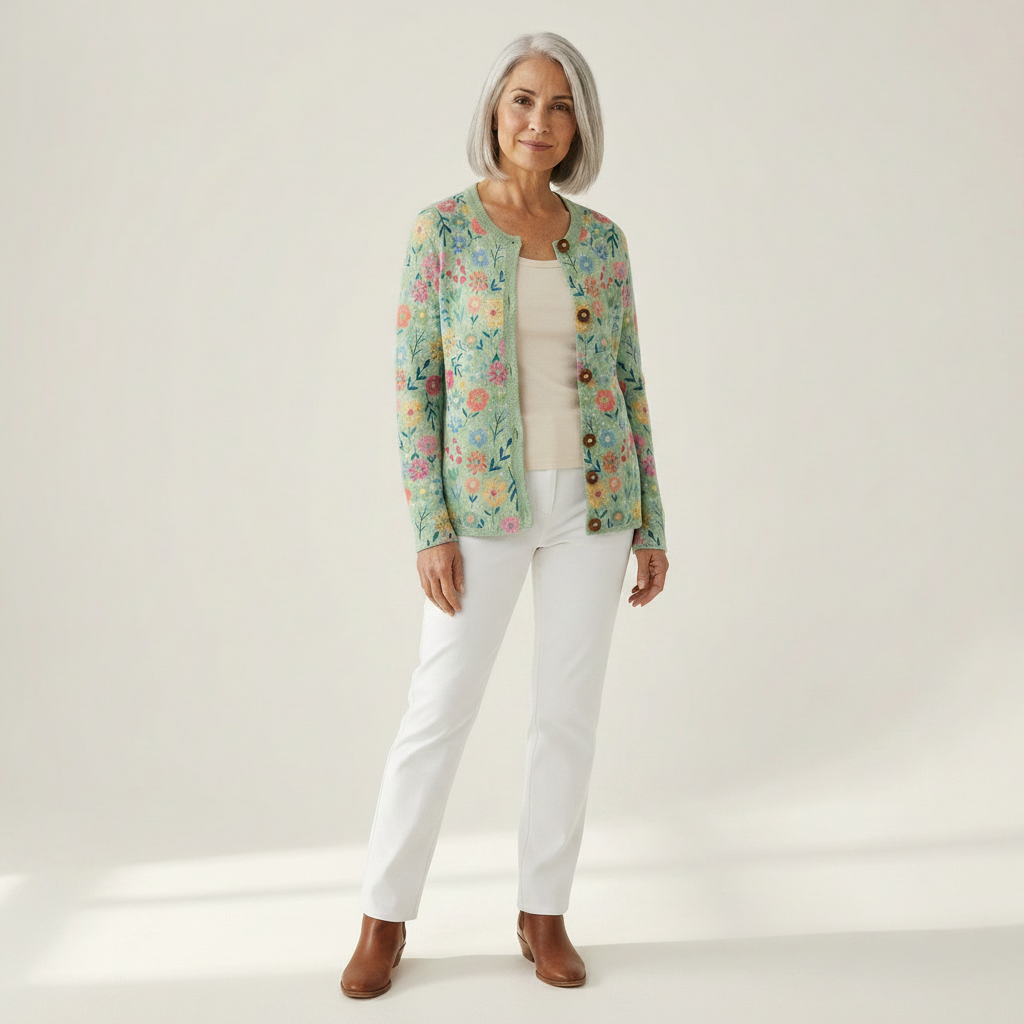 Marisol | Cardigan vintage pour femme - vue de face