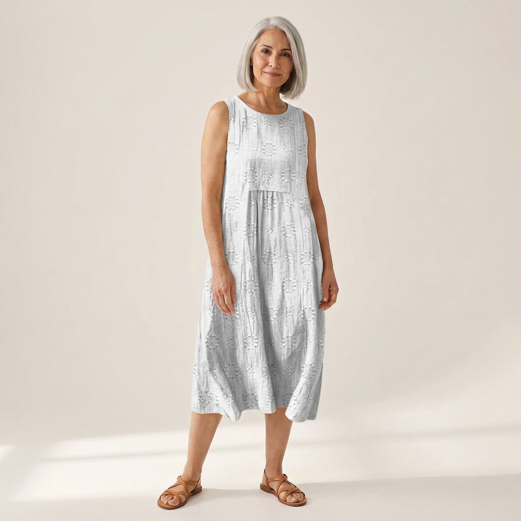 Bénédicte - robe fluide et confortable pour femme, coupe ample et décontractée