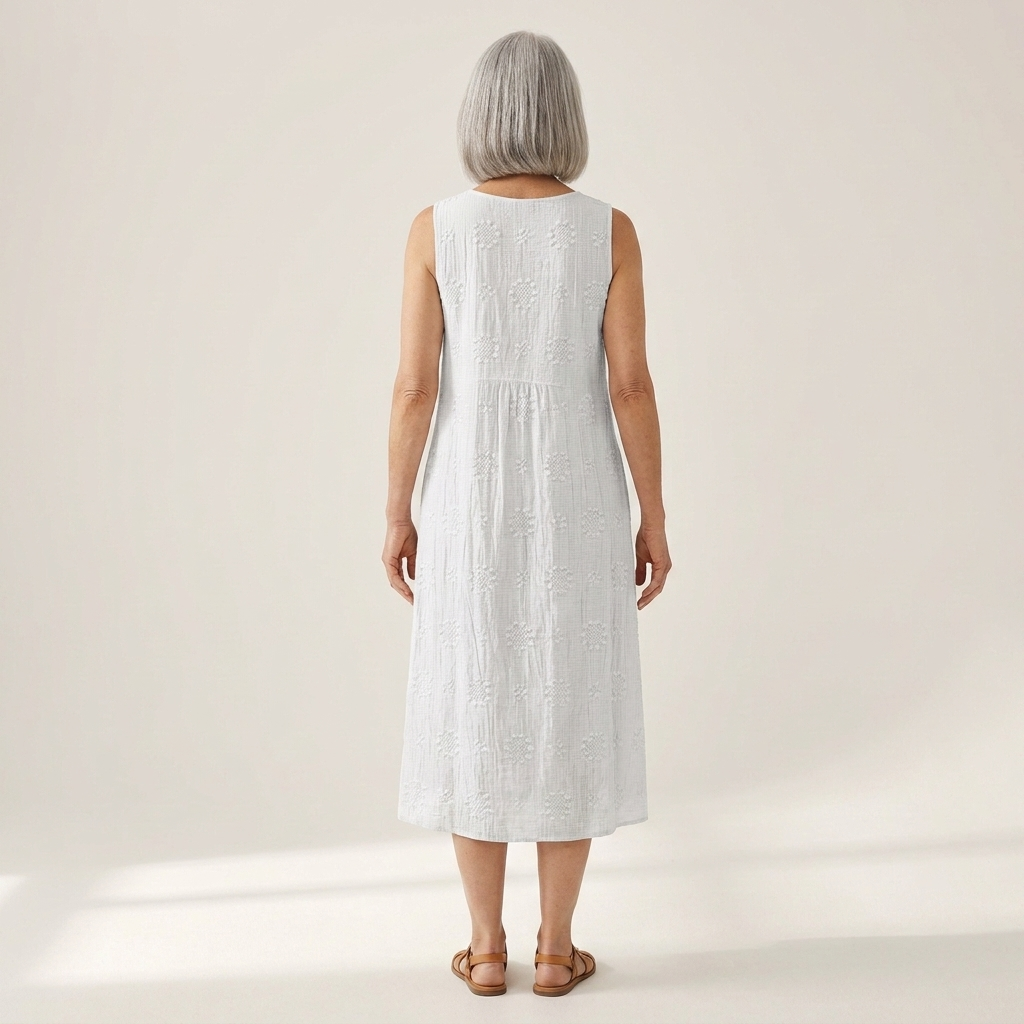 Bénédicte - robe fluide et confortable pour femme, silhouette légère et aérée