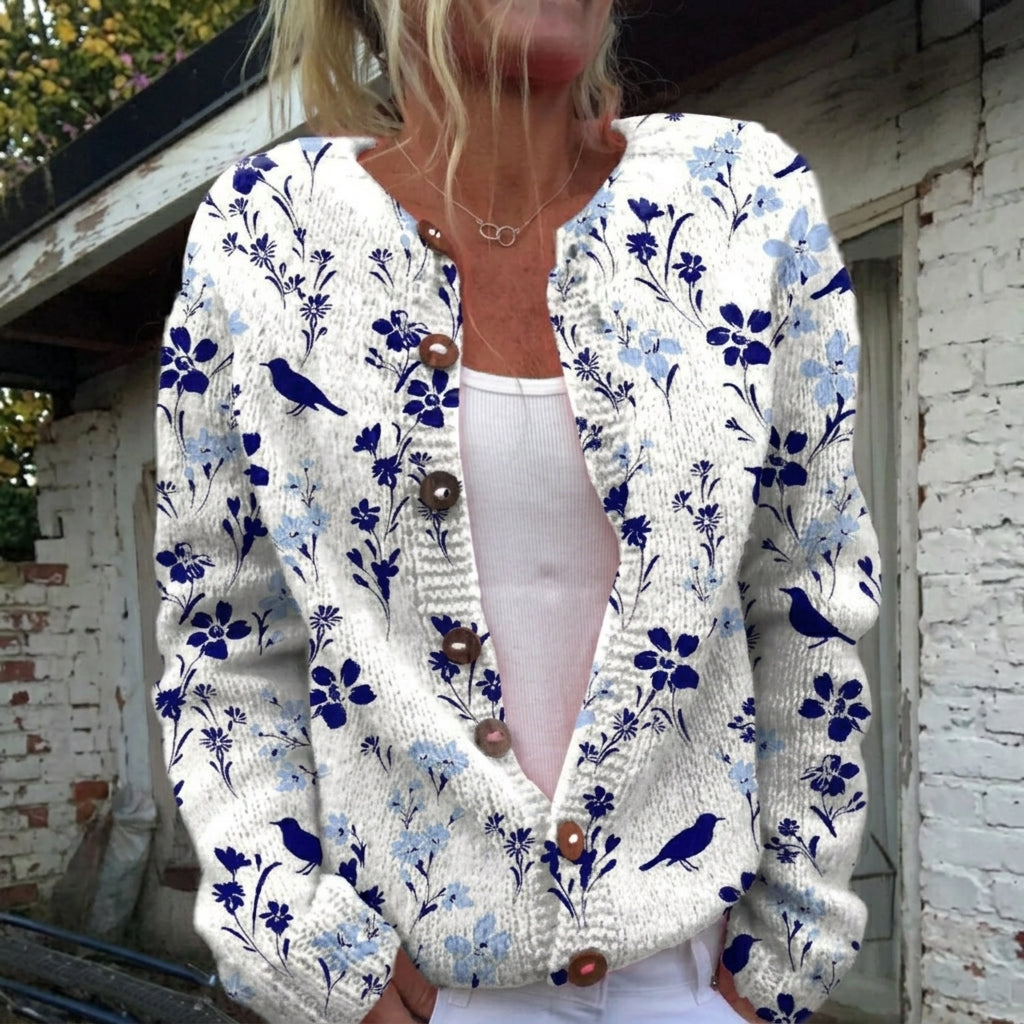 Merivelle | Cardigan en maille vintage pour femme - AMORA MODE