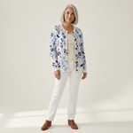 Merivelle | Cardigan en maille vintage pour femme - vue de face