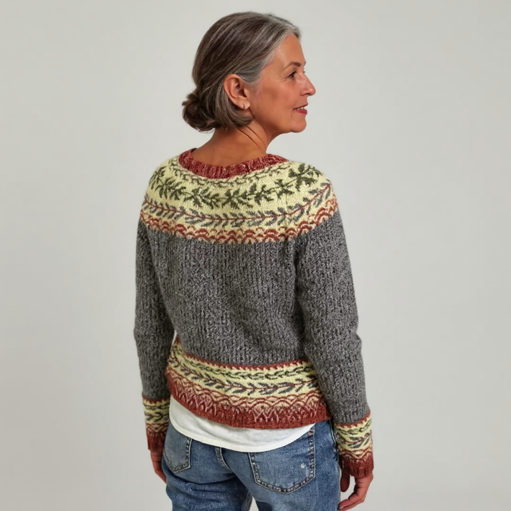 Frances | Pull en tricot vintage