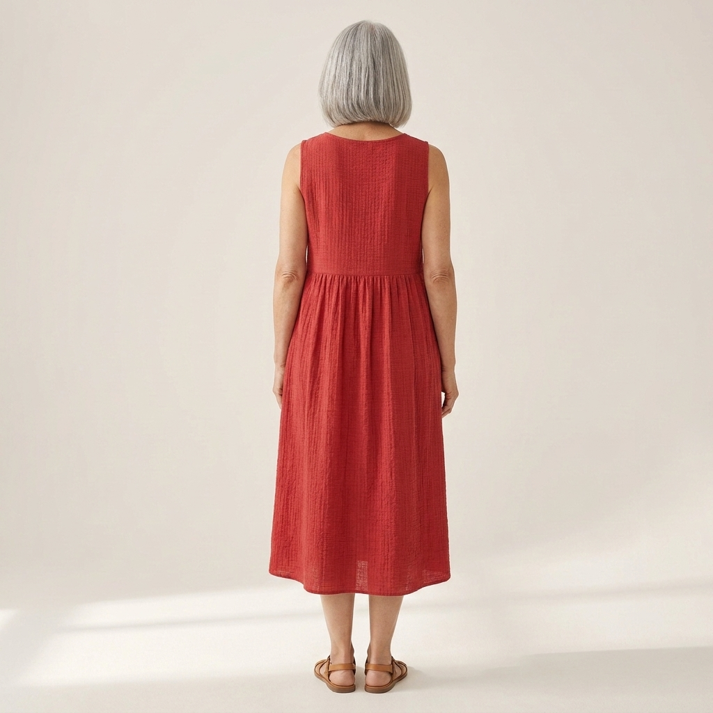 Anaïs - robe fluide et confortable pour femme, silhouette légère et aérée