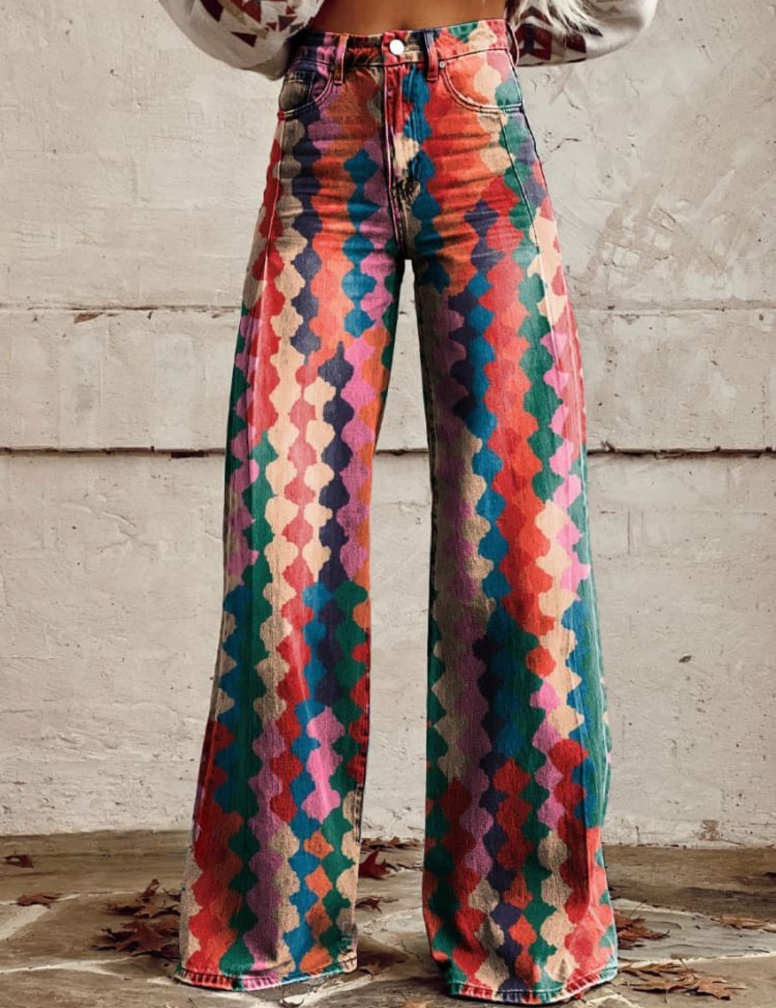 Amélie - Pantalon Bohémien Élégant