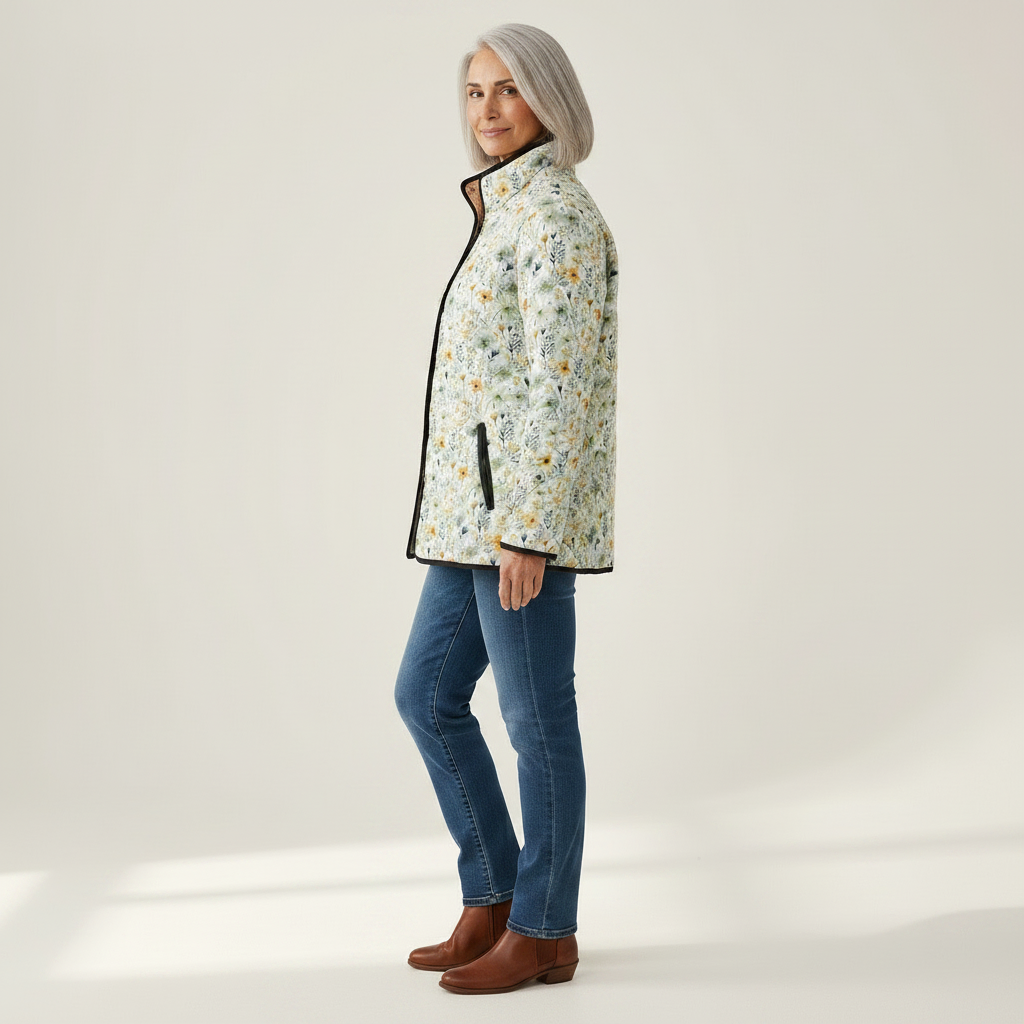 Alma – Veste matelassée - vue de profil