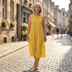 Annick - robe fluide et confortable pour femme, coupe ample et décontractée