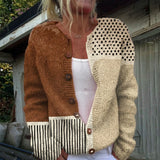 Alviera | Cardigan en maille vintage pour femme - AMORA MODE
