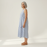 Agathe - robe fluide et confortable pour femme, portée en tenue d’été