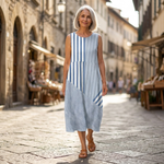 Agathe - robe fluide et confortable pour femme, tenue confortable au quotidien