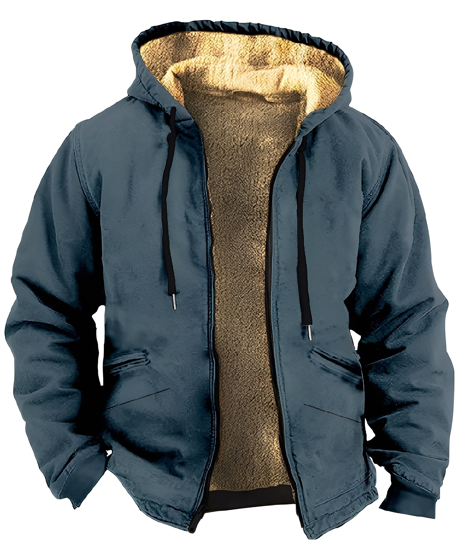 Mervin Veste Homme – Sweat à Capuche Bloc de Couleurs en Tissu Doux & Respirant