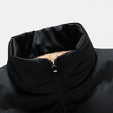 Victor Gilet Homme en Laine – Gilet d’Hiver en Laine d’Agneau avec Doublure Polaire Douce & Coupe Décontractée