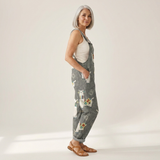 Joséphine - salopette imprimée pour femme, coupe décontractée