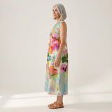 Mirte - robe fluide et confortable pour femme, silhouette légère et aérée