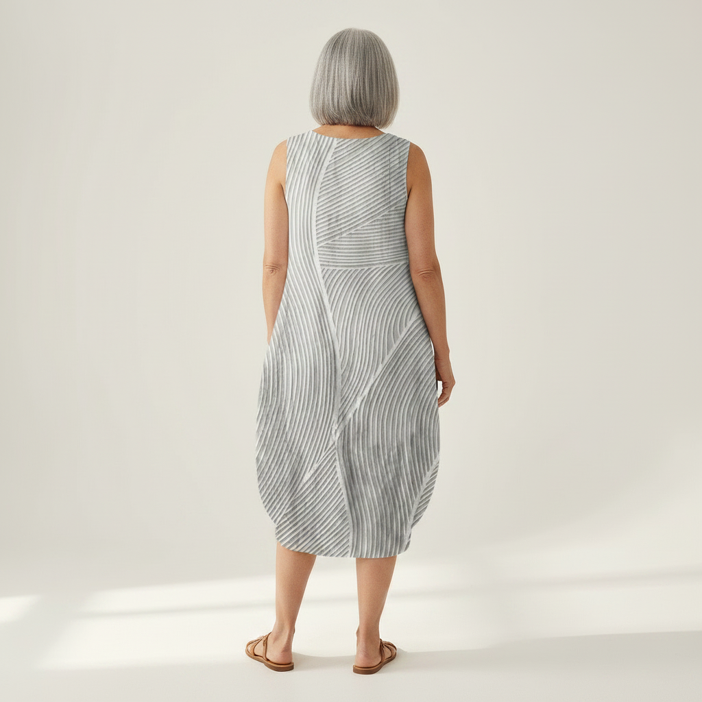 Caroline - robe fluide et confortable pour femme, silhouette légère et aérée