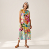 Mirte - robe fluide et confortable pour femme, tenue confortable au quotidien