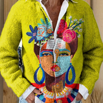 Serenya - cardigan en maille vintage pour femme | AMORA MODE