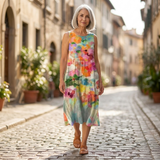 Mirte - robe fluide et confortable pour femme, coupe ample et décontractée