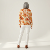 Isolyn | Cardigan en maille vintage pour femme - vue de dos