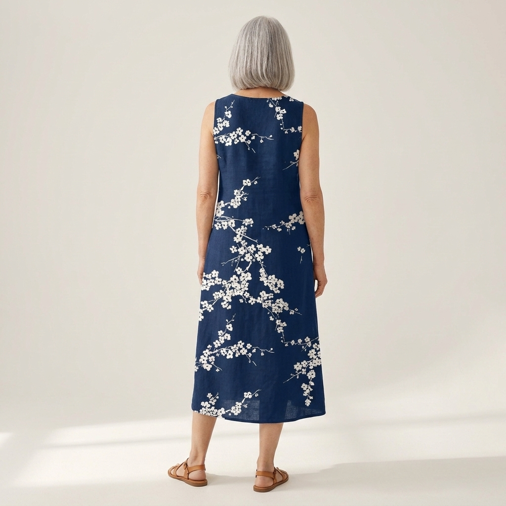 Louise - robe fluide et confortable pour femme, silhouette légère et aérée